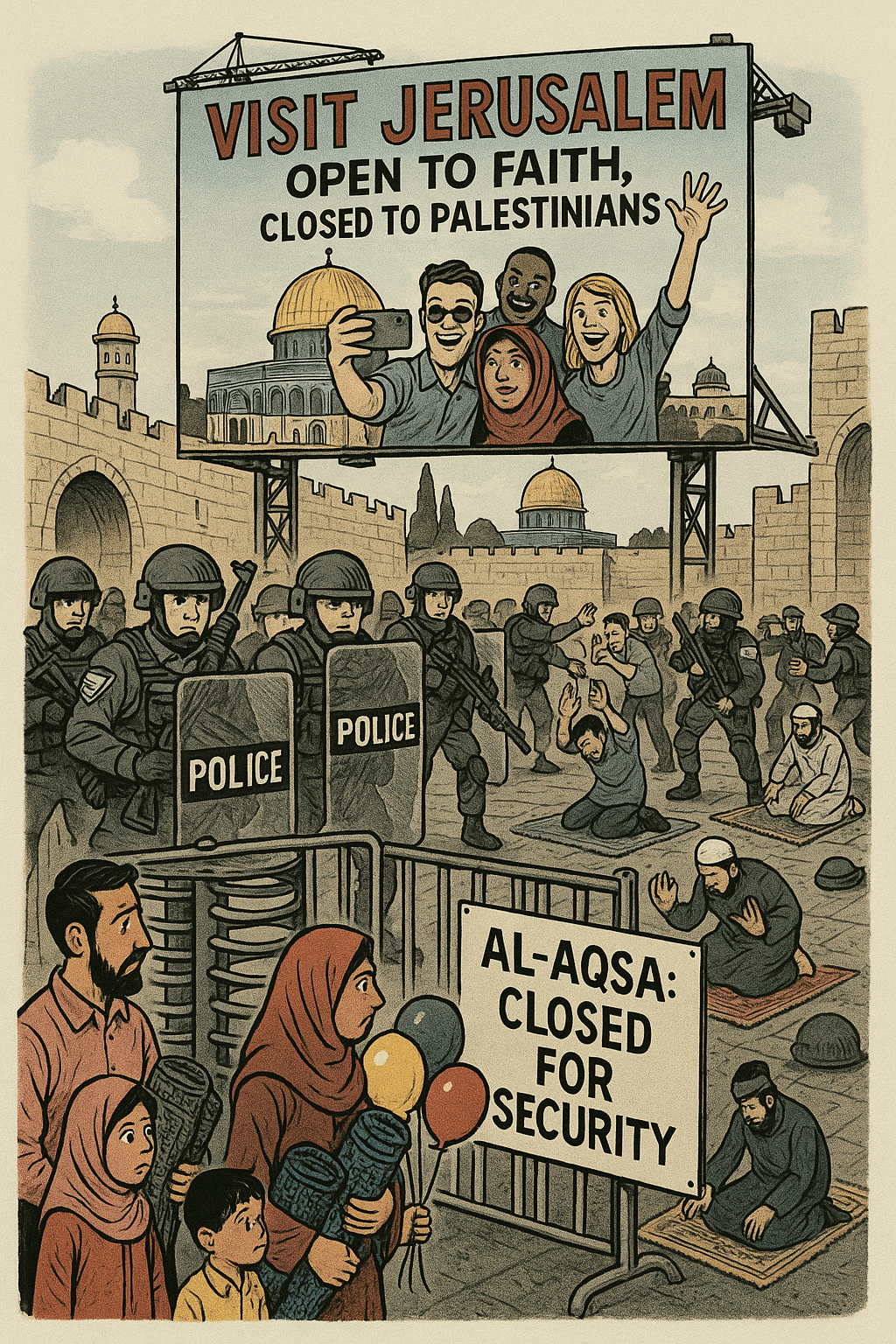 No-Entry Visa to Al-Aqsa