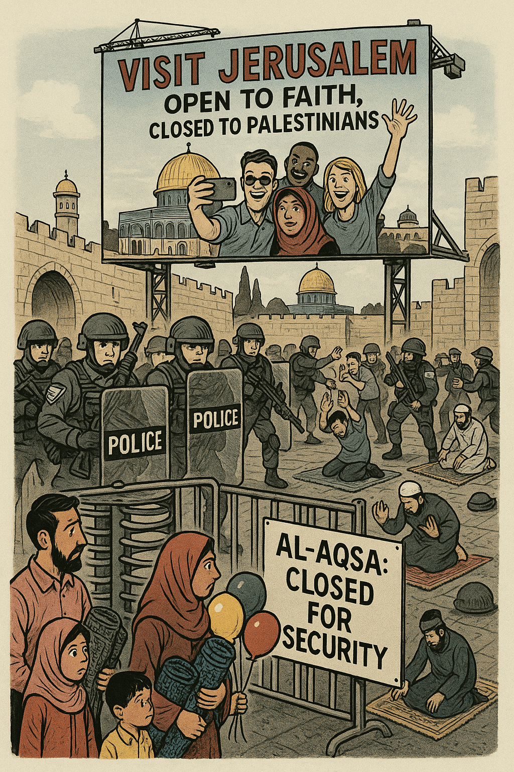 No-Entry Visa to Al-Aqsa