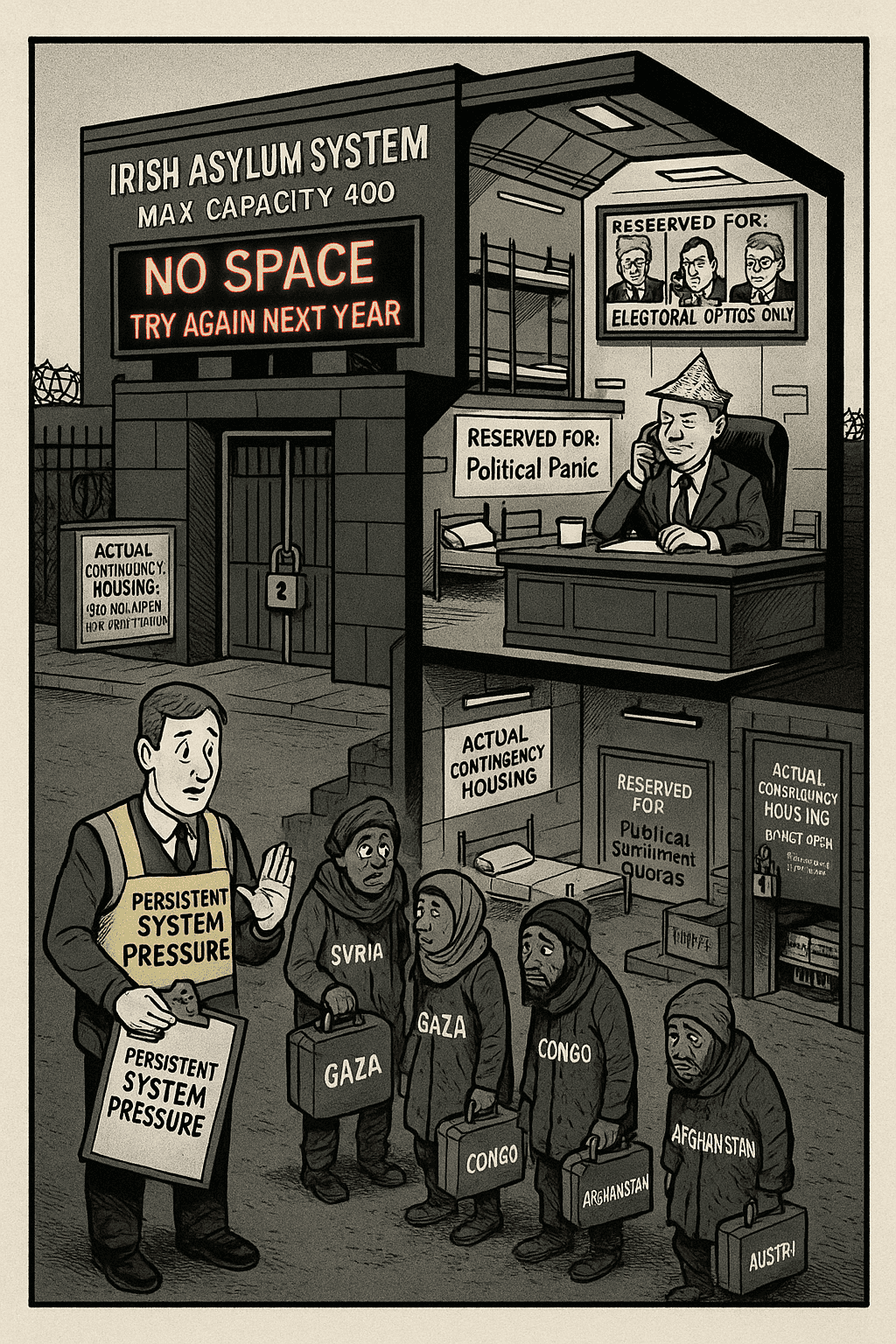 No Vacancy on Planet Fortress Ireland