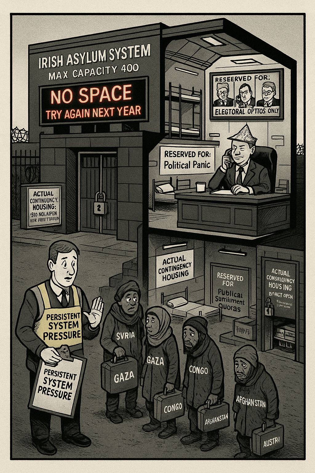 No Vacancy on Planet Fortress Ireland