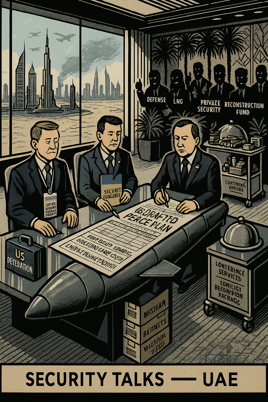 Peace Talks, War Stocks