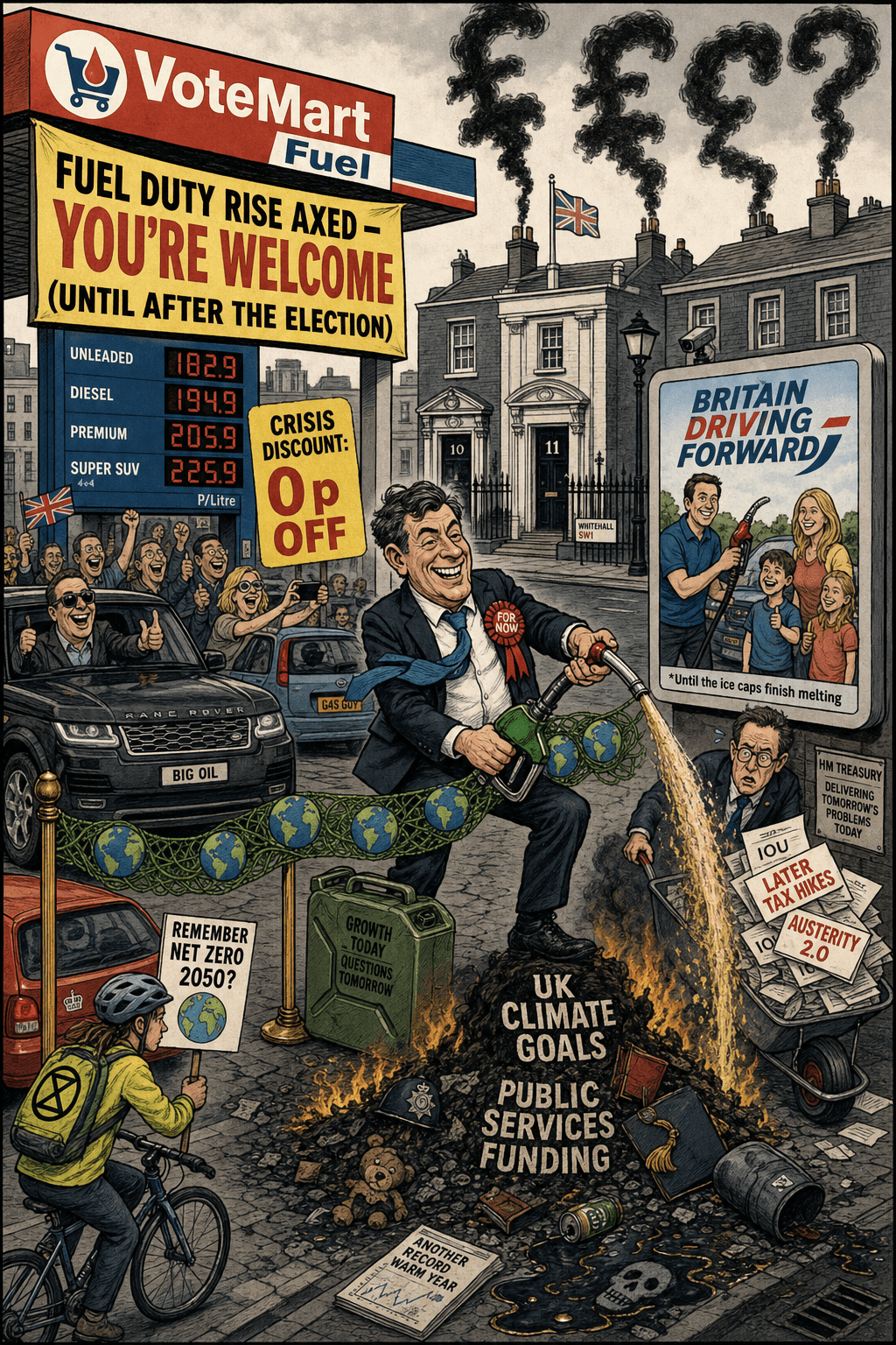 Petrolhead Populism: Free Refills, Empty Tank