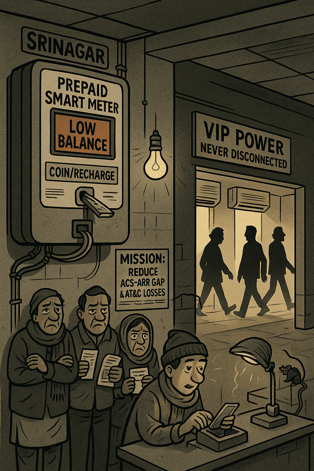 Prepaid Democracy: Insert Rupees to Keep the Lights On