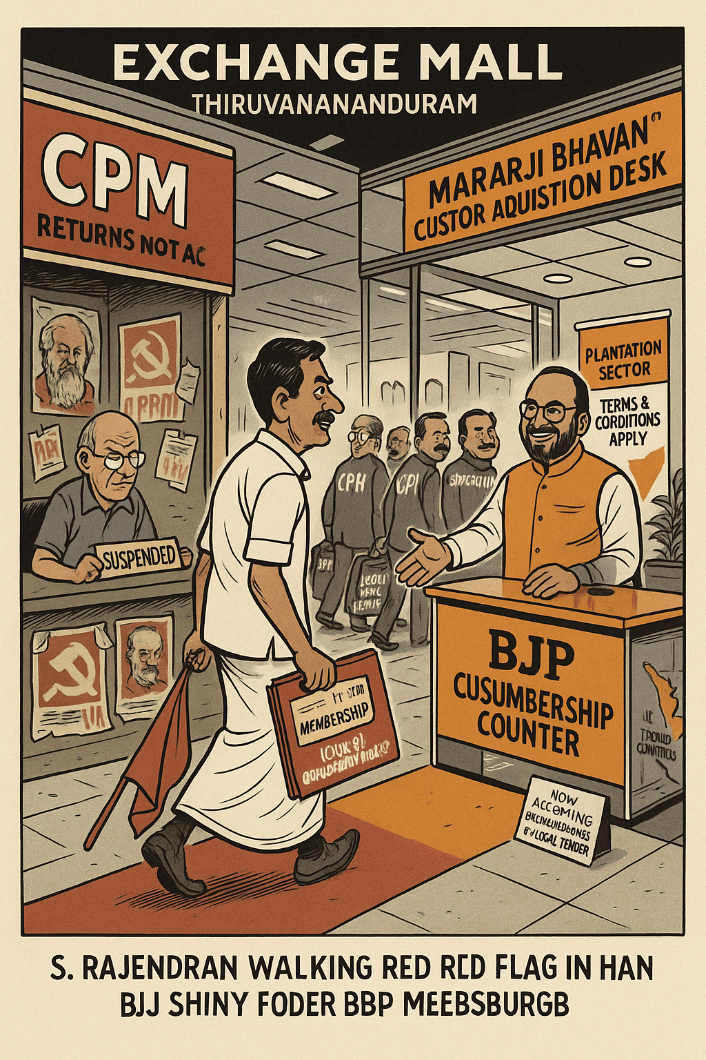 Red to Saffron: The Great Ideological Clearance Sale