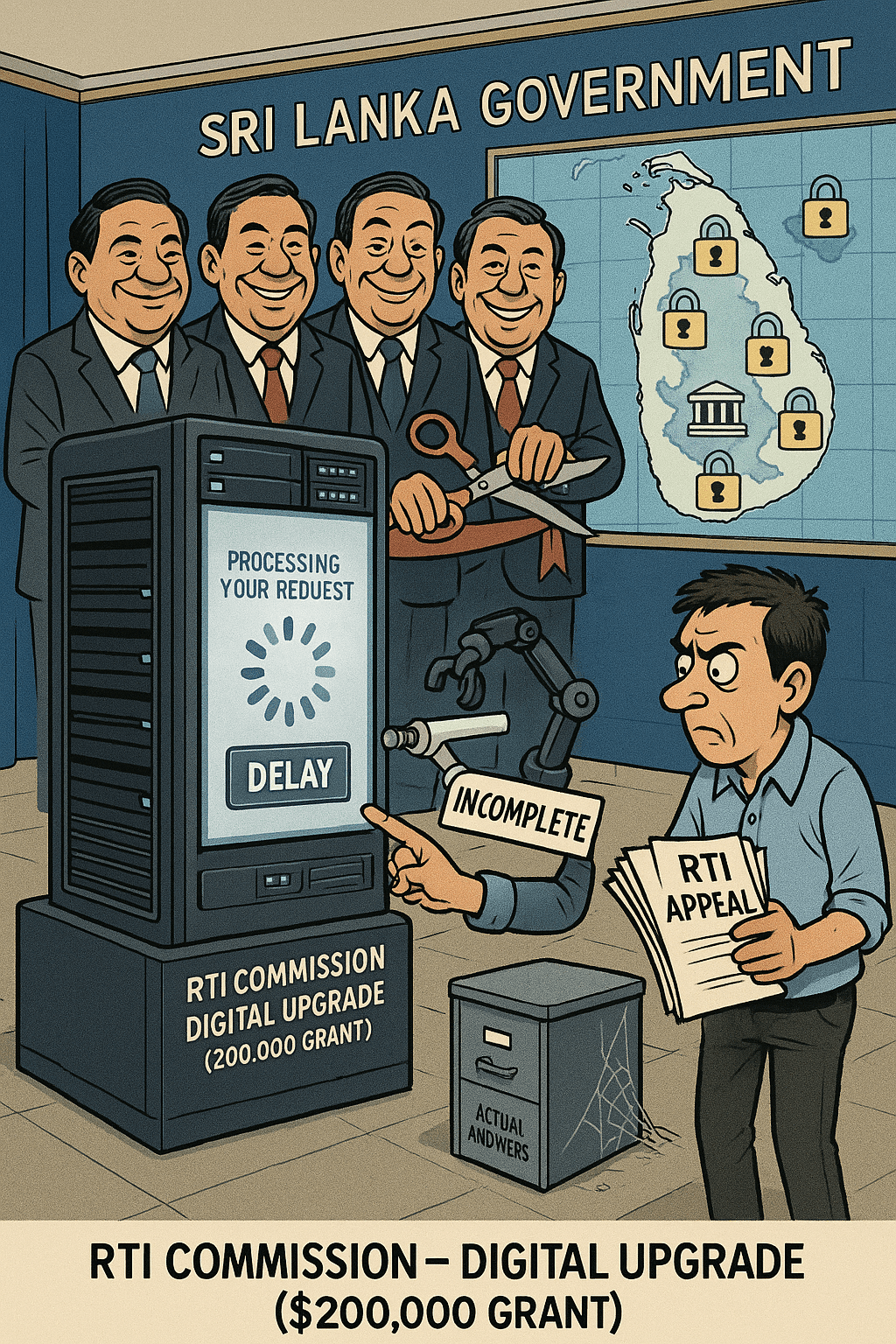 Right to Information, Please Hold