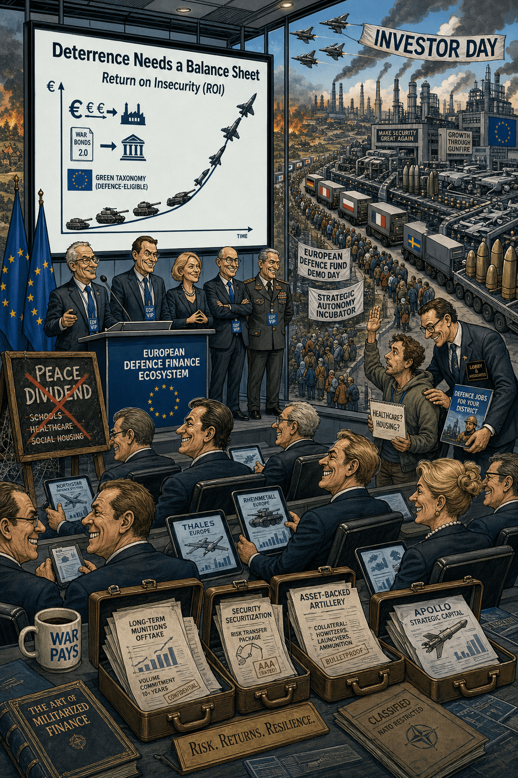 Spreadsheet of War: Europe’s New Arms-Length Democracy
