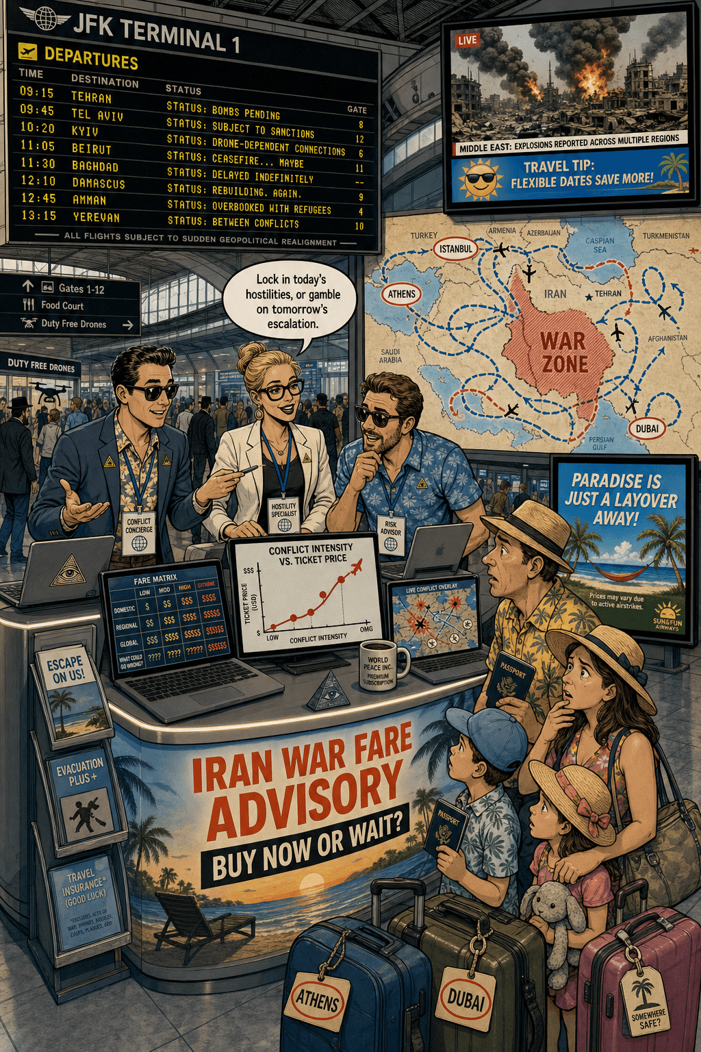 Surge Pricing for World Peace