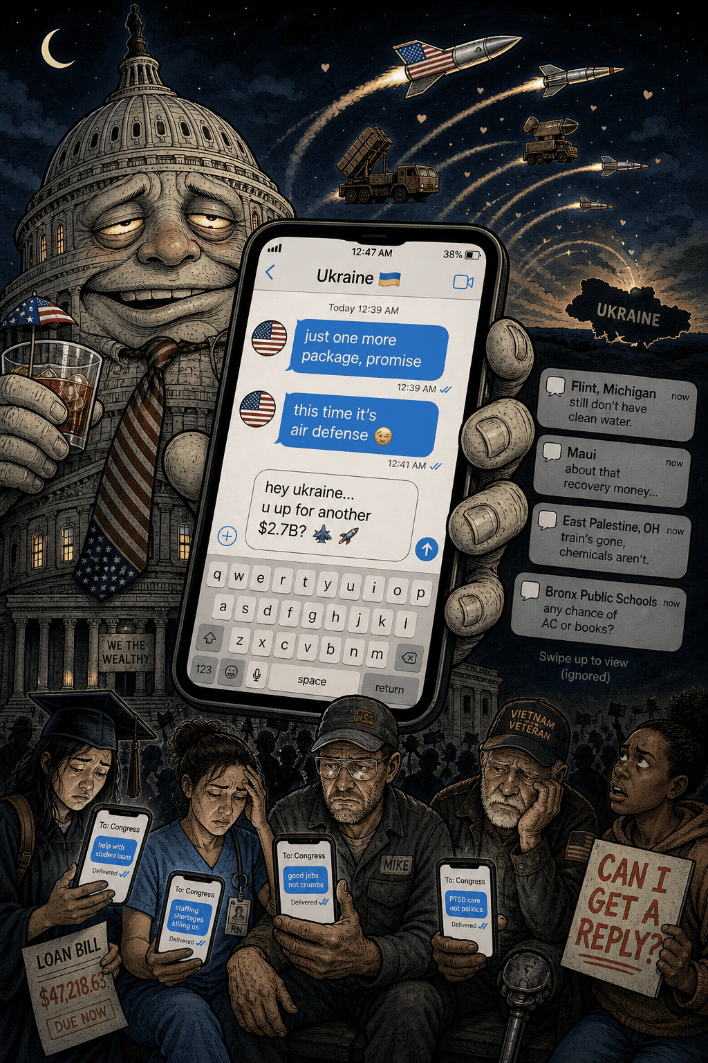 Swipe Right for Subsidized War