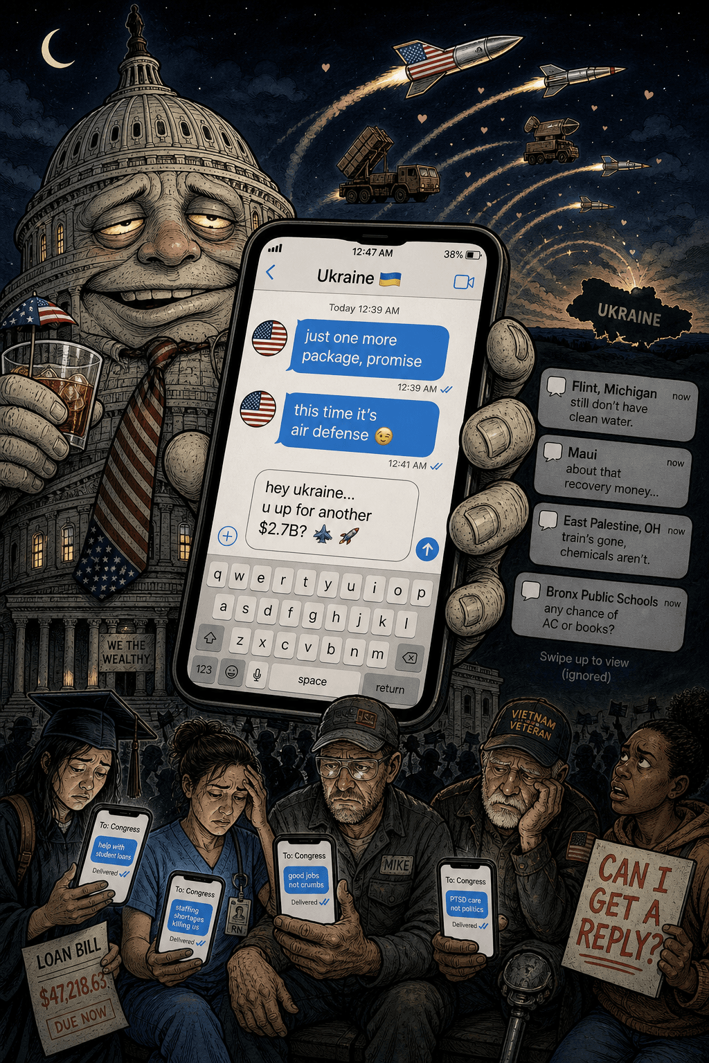 Swipe Right for Subsidized War