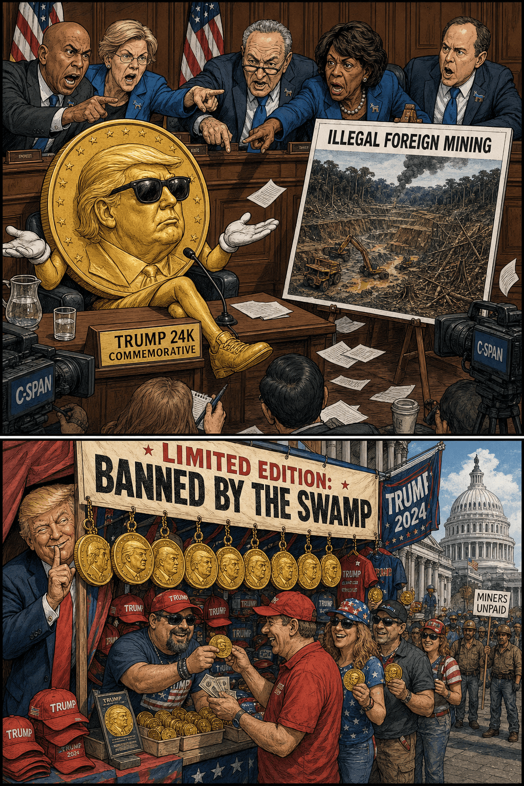 The 24-Karat Cult of Personality