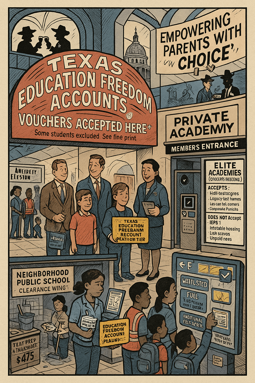 The Not-So-Free Market of Texas ‘Education Freedom’