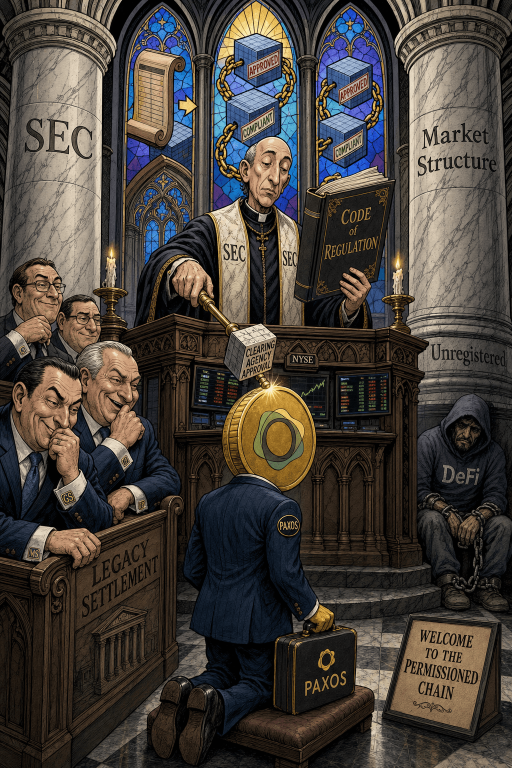 The SEC’s New Blockchain Baptismal Font