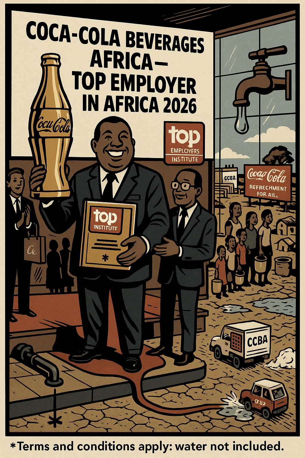 Top Employer of Thirsty Workers, Bottom Employer of a Thirsty Planet