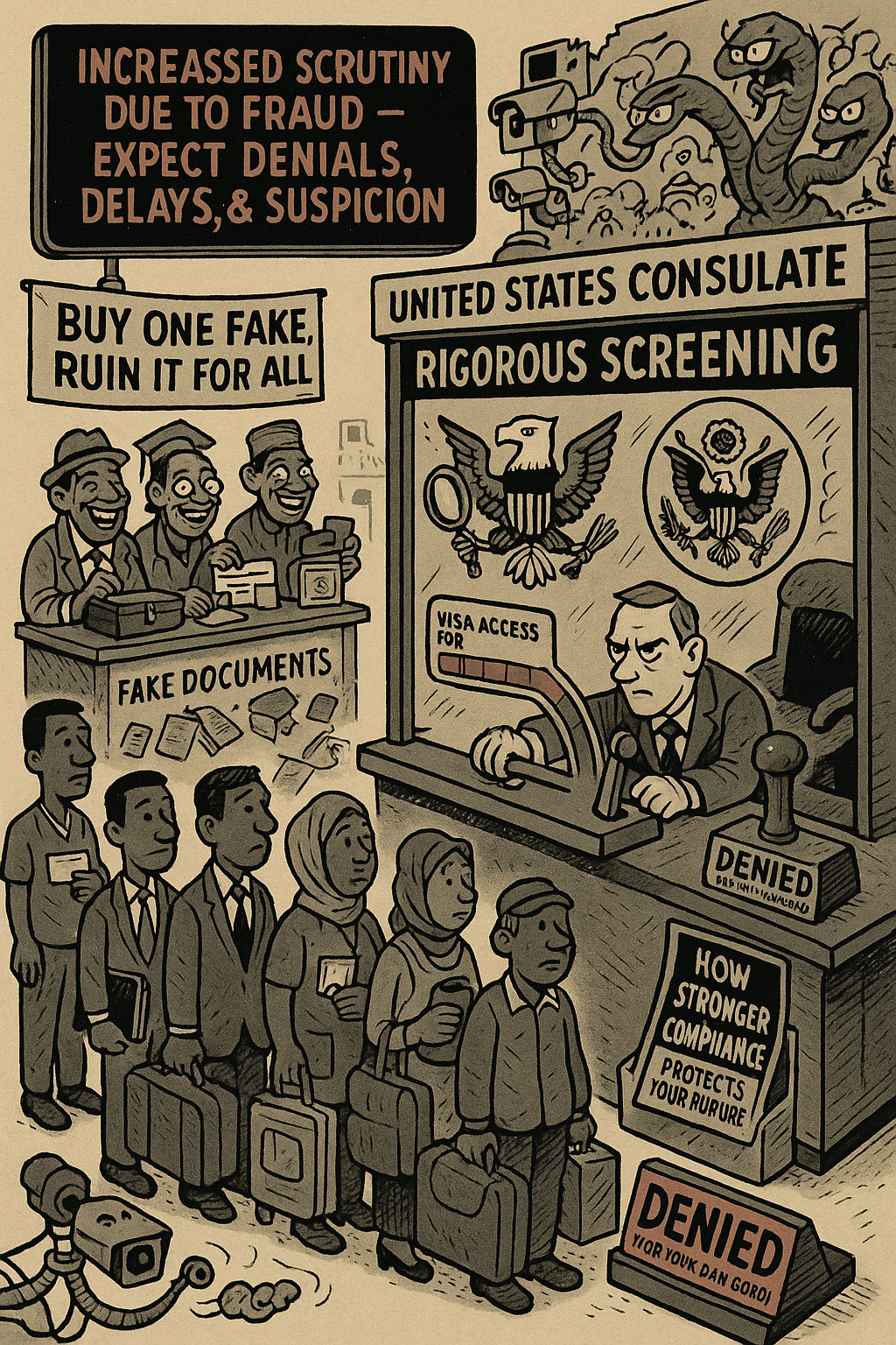 Visa Denied: Country of Origin — Planet Earth