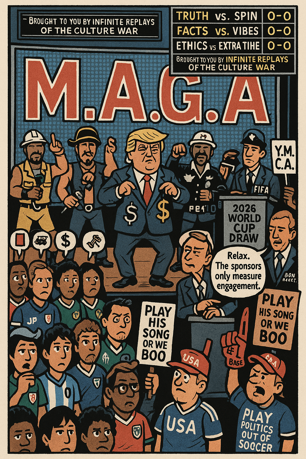 Y.M.C.A.: Yelling My Cult Anthem