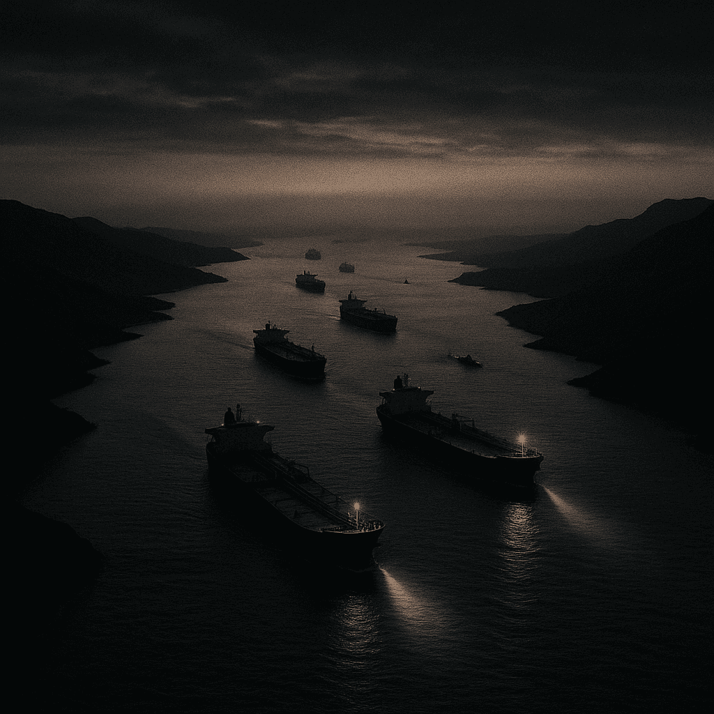 By Ninety Days Out, Hormuz Oil Flows Will Stay Sub‑Three‑Quarter