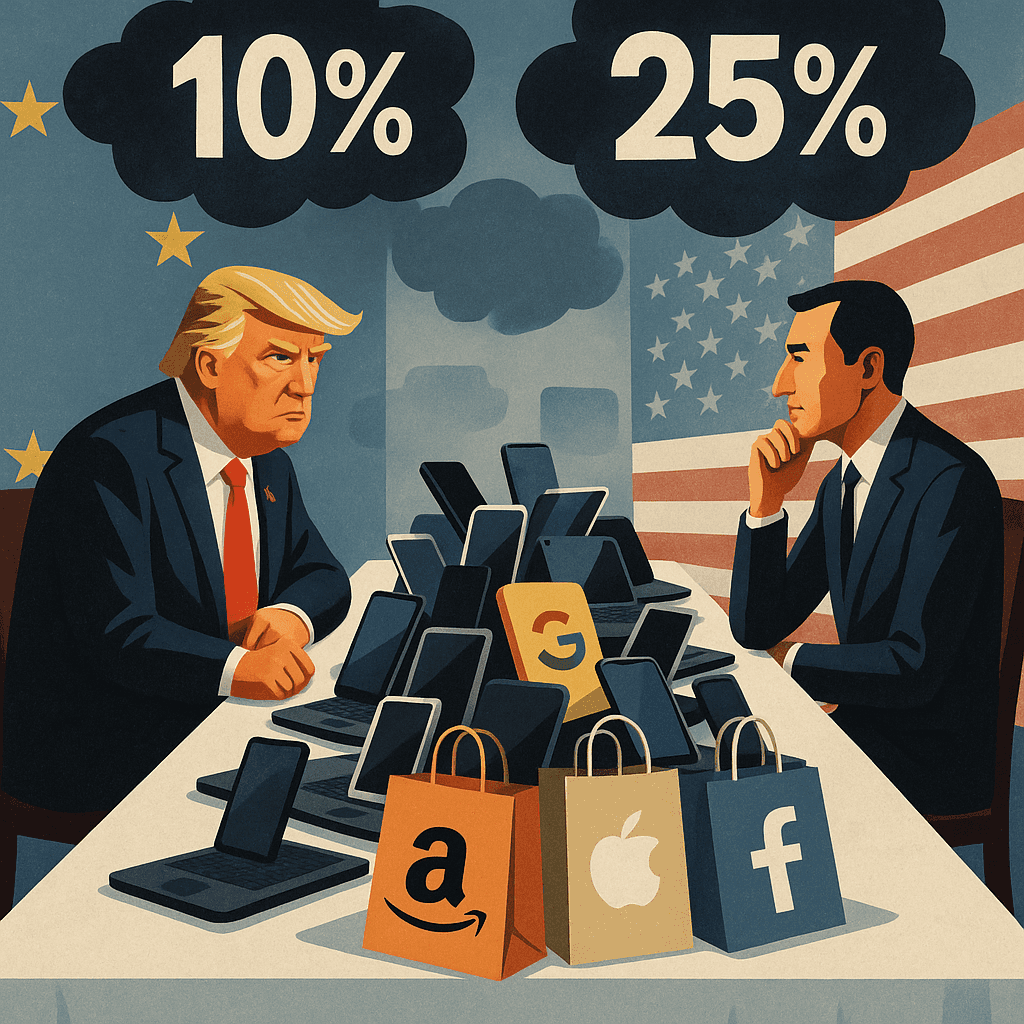Trump Won’t Hit Any Single EU State With 25% DST Tariffs