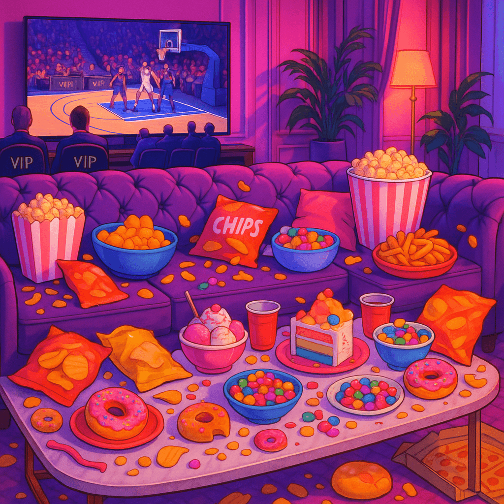 Host A Petty Post‑Breakup Snack Night And We’ll Reveal Your Courtside Celebrity Bestie