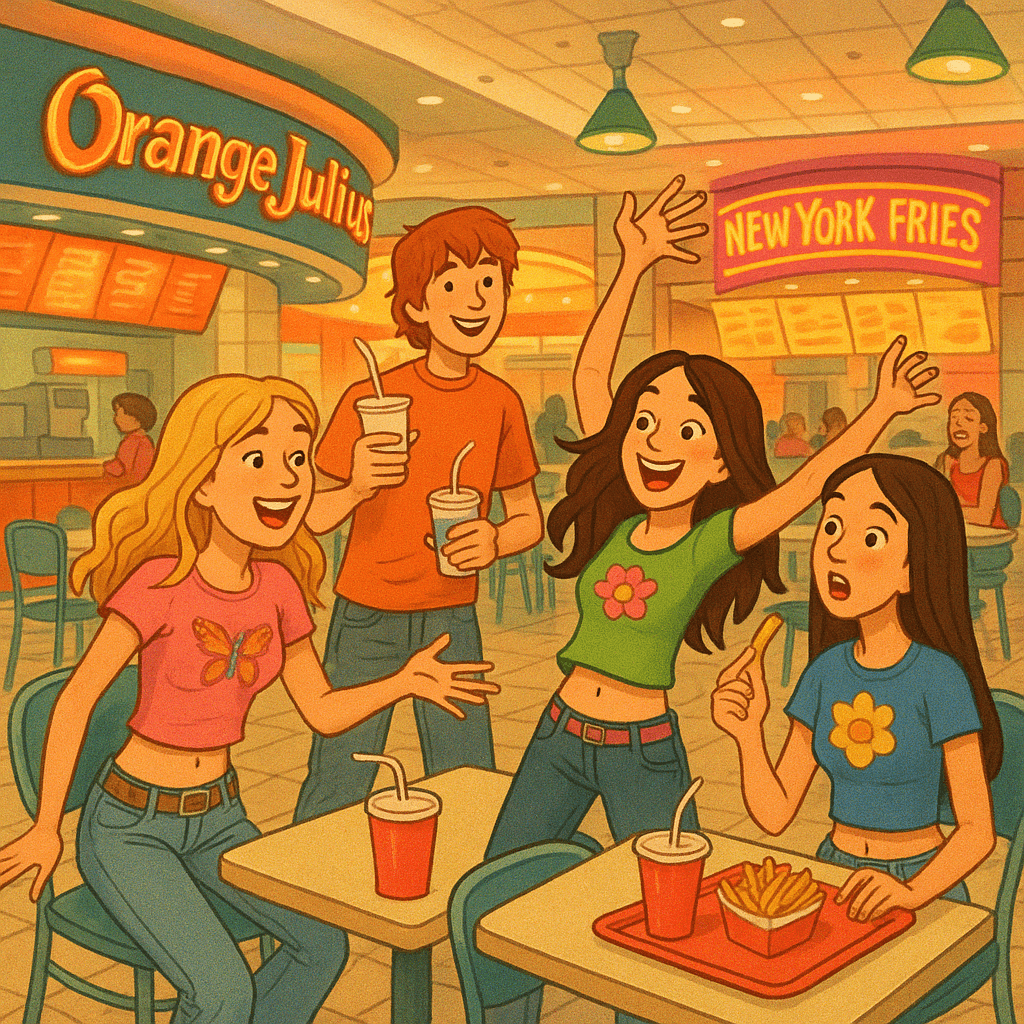 Host Your Dream Mall Food Court Hangout And We’ll Reveal Which Chaotic 2000s Canadian TV Channel Was Your Whole Personality