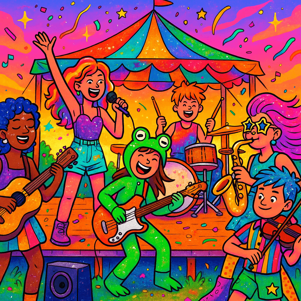 Sign Up For The Most Chaotic Summer Band Camp Ever And We’ll Reveal Your Festival Headliner Era