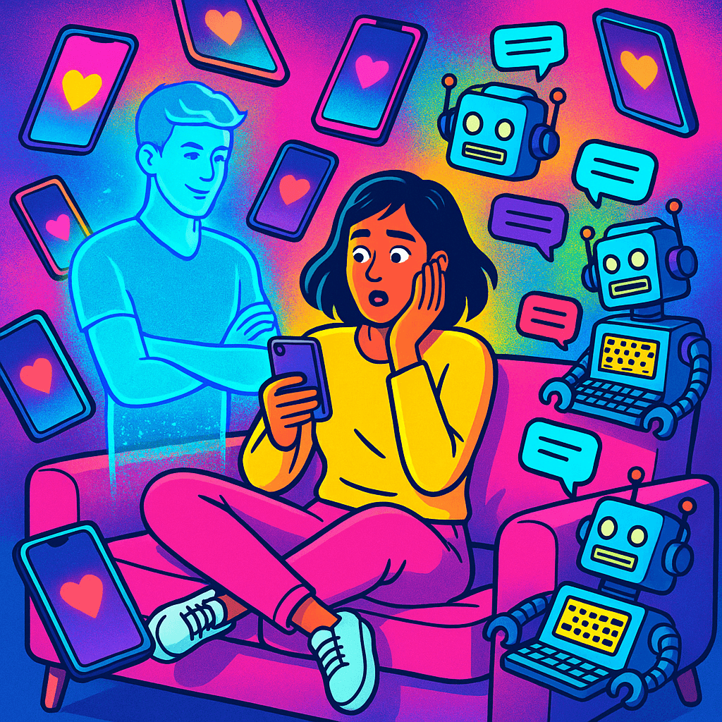 Are You Crushing On A Human, In A Situationship… Or Low‑Key Engaged To An AI Hologram?