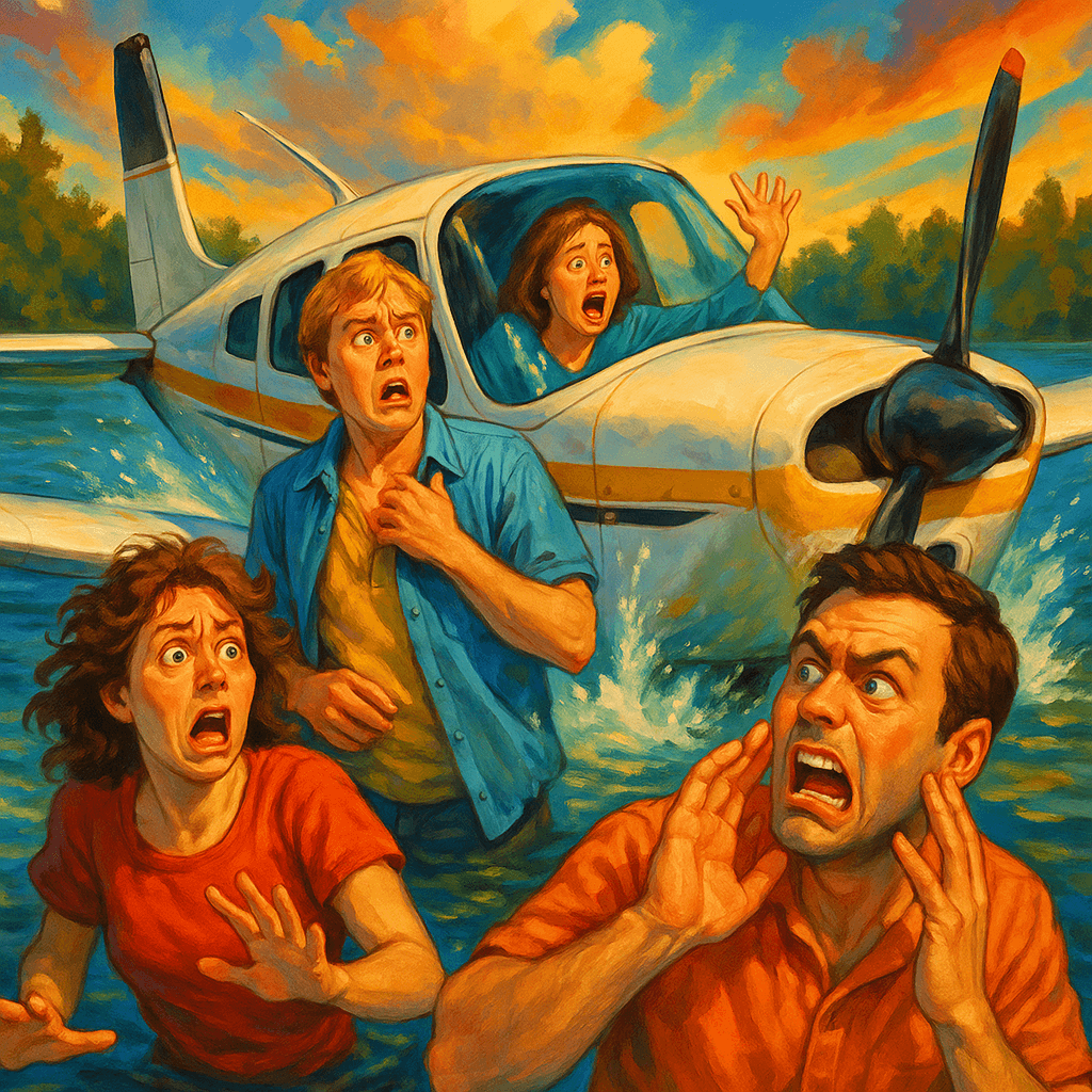 Panic‑Direct A Plane-In-The-Lake Blockbuster And We’ll Reveal Your Unhinged Disaster Movie Side Character Energy