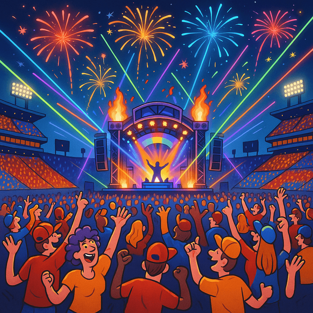 Build The Most Unhinged College Stadium Music Festival And We’ll Reveal Your Chaotic Tailgate DJ Persona