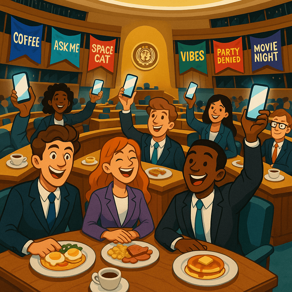 Stage A Petty ‘Friendship Parliament’ And We’ll Reveal Your Chaotic UN Delegate Energy In The Group Chat